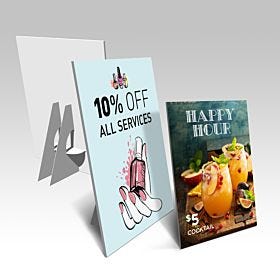 Custom-printed, wholesale foam core counter cards from 4over-printing.com