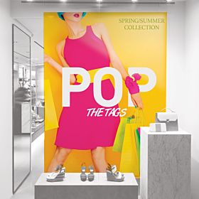 Custom-printed, wholesale blockout vinyl single-sided banner from 4over.com