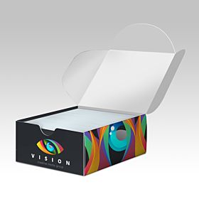 Custom-printed, wholesale business card boxes from 4over-printing.com
