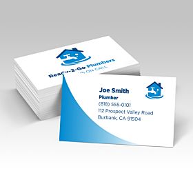 Custom-printed, wholesale EndurACE business cards from 4over-printing.com
