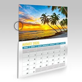  Custom-printed, wholesale hard-cover calendars from 4over