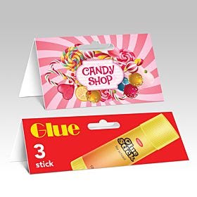 Custom-printed, wholesale custom header cards from 4over.com