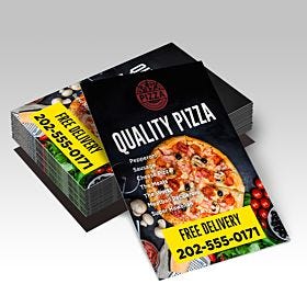 Custom-printed, wholesale magnet announcement cards from 4over