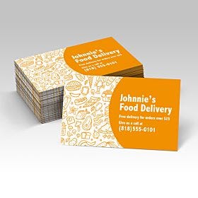 Custom-printed, wholesale magnet business cards from 4over-printing.com
