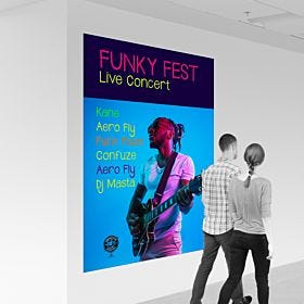 Custom-printed, wholesale photo gloss posters from 4over.com