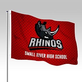 Single Sided Pole Flags
