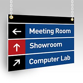 Custom-printed, wholesale PVC signs from
4over.com
