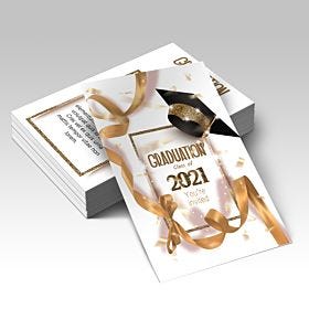 Custom-printed, wholesale standard announcement cards from 4over