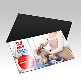 Custom-printed, wholesale standard magnets (UV coating) from 4over