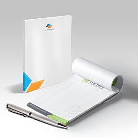 Custom-printed, wholesale premium opaque notepads from 4over